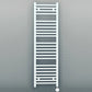 550mm x 1200mm Straight White Electric Pre-Filled Heated Towel Rail Radiator