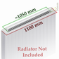 My Homeware Radiator Booster Heat Diverter - For Single Panel Radiators (Fit & Forget) 