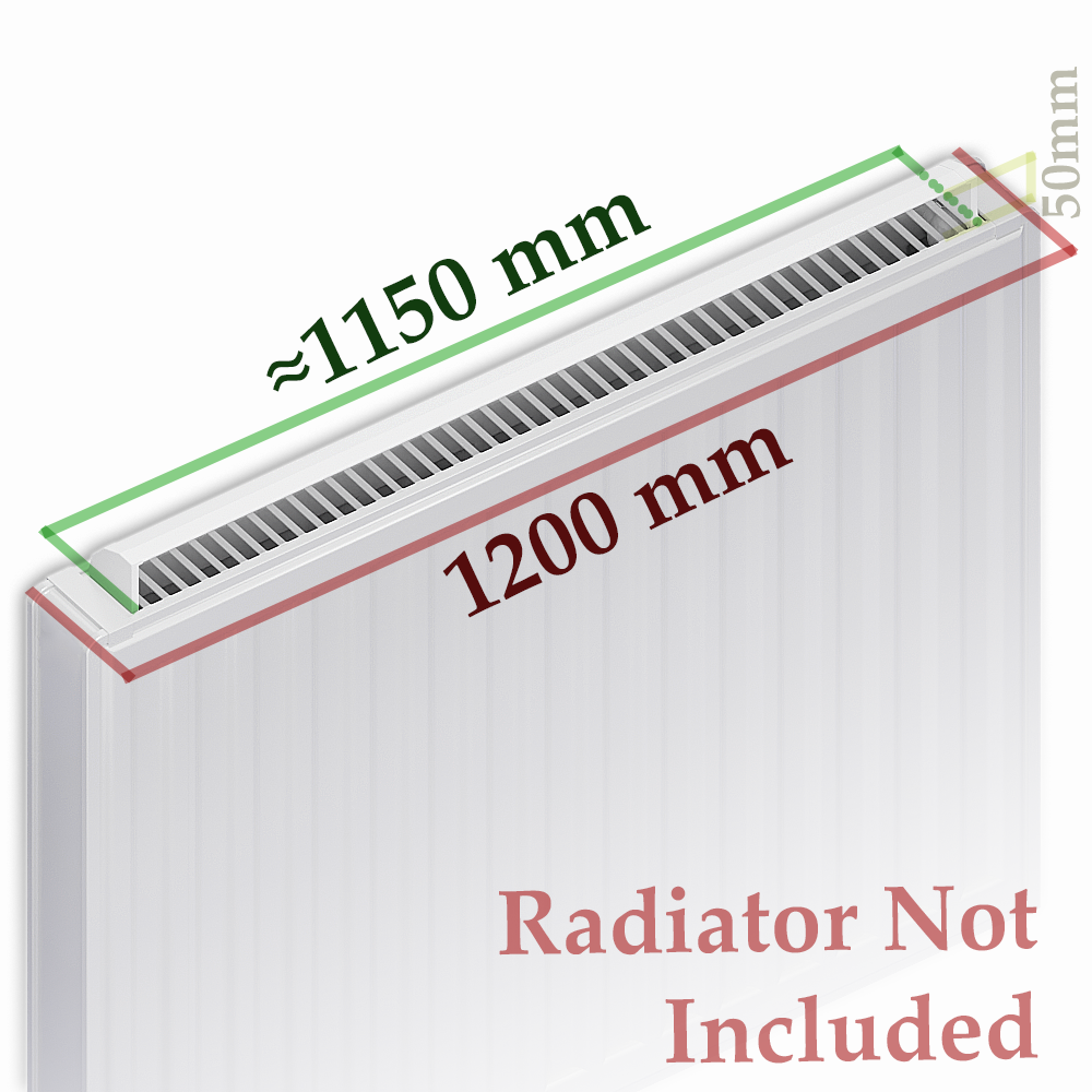 MyHomeware Radiator Booster / Heat Diverter - For Single Radiators