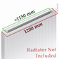 My Homeware Radiator Booster Heat Diverter - For Single Panel Radiators (Fit & Forget) 