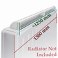 My Homeware Radiator Booster Heat Diverter - For Single Panel Radiators (Fit & Forget) 