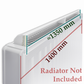 My Homeware Radiator Booster Heat Diverter - For Single Panel Radiators (Fit & Forget) 