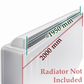 My Homeware Radiator Booster Heat Diverter - For Double Panel Radiators (Fit & Forget) 
