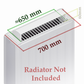 My Homeware Radiator Booster Heat Diverter - For Double Panel Radiators (Fit & Forget) 