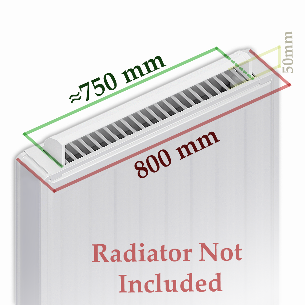 MyHomeware Radiator Booster / Heat Diverter - For Single Radiators