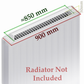 My Homeware Radiator Booster Heat Diverter - For Single Panel Radiators (Fit & Forget) 