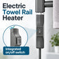 Anthracite Grey Towel Rail Radiator Electric Heating Element with a Button 150-800W 