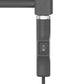 Anthracite Grey Towel Rail Radiator Electric Heating Element with a Button 150-800W 