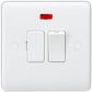 13A White Standard Bathroom Socket - Fused Spur Connection Unit 