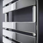 550 x 800mm Chrome Designer Bathroom Heated Panel Towel Rail Radiator 