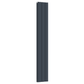 305mm x 1800mm Double Aluminium Radiator In Anthracite Grey Model Diva 