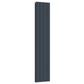 407mm x 1800mm Double Aluminium Radiator In Anthracite Grey Model Diva 