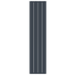 407mm x 1800mm Double Aluminium Radiator In Anthracite Grey Model Diva 