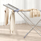 Heated Electric Winged Airer - Foldable Indoor Laundry Clothes Rack Warmer Dryer 