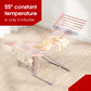 Heated Electric Winged Airer - Foldable Indoor Laundry Clothes Rack Warmer Dryer 