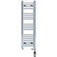 300mm x 1000mm Dual Fuel Chrome Heated Towel Rail Radiator 