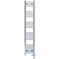 350mm x 1600mm Dual Fuel Chrome Heated Towel Rail Radiator 