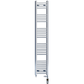 350mm x 1700mm Dual Fuel Chrome Heated Towel Rail Radiator 