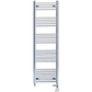 550mm x 1600mm Dual Fuel Chrome Heated Towel Rail Radiator 