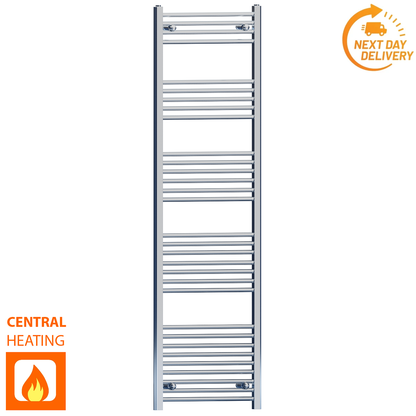 FC45 180 Chrome Towel Rail Radiator Central Heating Valves 61bd3017 0207 48b1 b288 10995ef7543b 