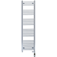 450mm x 1800mm Dual Fuel Chrome Heated Towel Rail Radiator 