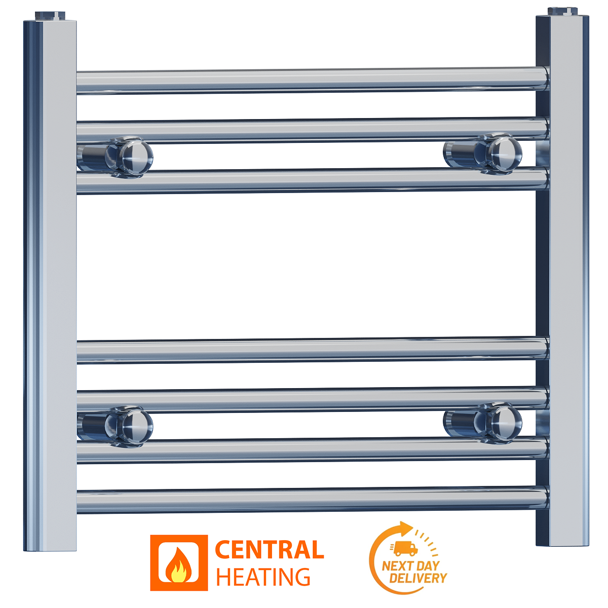 FC45 40 Chrome Towel Rail Radiator Central Heating Valves 2b5eb82a d93b 4577 8ca3 3b520740938f