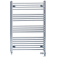 700mm x 1000mm Dual Fuel Chrome Heated Towel Rail Radiator 