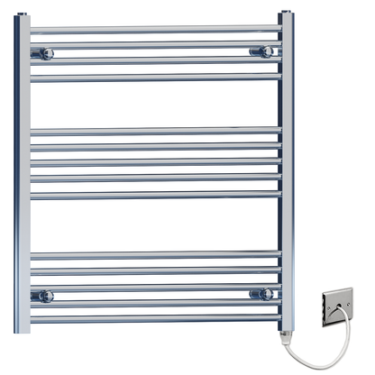 FC70 80 Chrome Towel Rail Radiator Electric Standard Manual PFS 6f3496d6 536a 4dae 9715 916f736bce98 