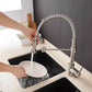 Chrome Swivel Bendable Kitchen Mixer - Stainless Steel (360°, Dual Spray) Model Kpy 30230 