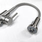 Chrome Pull-Out Kitchen Mixer - Stainless Steel (360°, Dual Spray) Model Kpy 30209 