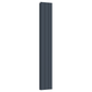 305mm x 1800mm Double Aluminium Radiator In Anthracite Grey Model Lena 