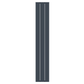 305mm x 1800mm Double Aluminium Radiator In Anthracite Grey Model Lena 