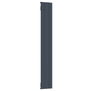 305mm x 1800mm Single Aluminium Radiator In Anthracite Grey Model Lena 