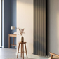 305mm x 1800mm Double Aluminium Radiator In Anthracite Grey Model Lena 