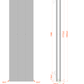 305mm x 1800mm Double Aluminium Radiator In Anthracite Grey Model Lena 