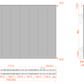 1022mm x 600mm Double Aluminium Radiator In Anthracite Grey Model Lena 