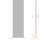 305mm x 1800mm Single Aluminium Radiator In Anthracite Grey Model Lena 