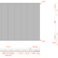 1022mm x 600mm Single Aluminium Radiator In Anthracite Grey Model Lena 