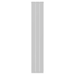 305mm x 1800mm Double Aluminium Radiator In White Model Lena 
