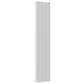 407mm x 1800mm Double Aluminium Radiator In White Model Lena 