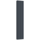 407mm x 1800mm Double Aluminium Radiator In Anthracite Grey Model Mira 