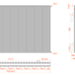 1022mm x 600mm Double Aluminium Radiator In White Model Mira 