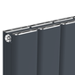 305mm x 1800mm Double Aluminium Radiator In Anthracite Grey Model Mira 