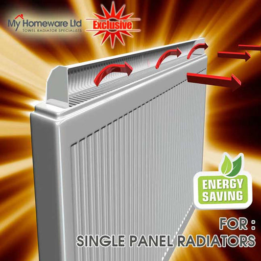 MyHomeware Radiator Booster / Heat Diverter - For Single Radiators