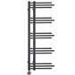 SYDNEY 50 120 BLACK MOA Thermostatic Modern Towel Rail Radiator Pre Filled Electric 