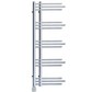 SYDNEY 50 120 CHROME KTX3 Thermostatic Modern Towel Rail Radiator Pre Filled Electric 