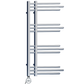 500 x 900mm Small Sydney Chrome Electric Designer Heated Towel Rail 