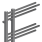 SYDNEY Anthracite close up Modern Towel Rail Radiator 