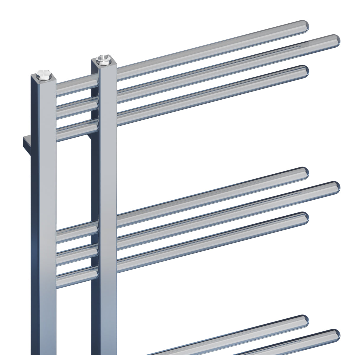 SYDNEY chrome close up final Modern Towel Rail Radiator