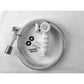 Shattaf Muslim Bidet Shower Head Spray Holder Hose white 